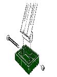 Leg Treads Green (1 Only)